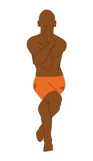 Eagle Pose